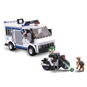 Kocke Policijski kombi Sluban 876200 - Img 2
