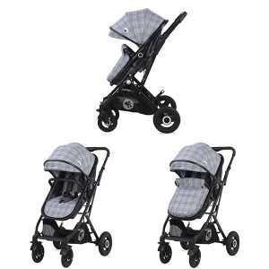 Kolica za bebe set Sena Grey squared Lorelli 10021612100 - Img 2