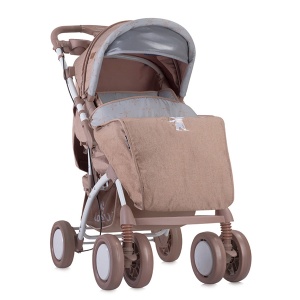 Kolica za bebe Toledo Set Beige Indian Bear Lorelli 10021191826 - Img 2