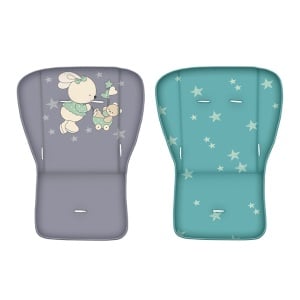 Kolica za bebe Toledo Set Grey&Green Bunnies Lorelli 10021191837 - Img 3