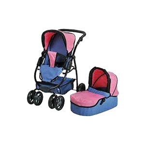Kolica za lutke Coco Jeans Blue 55x43x81cm Knorr 90721 - Img 1
