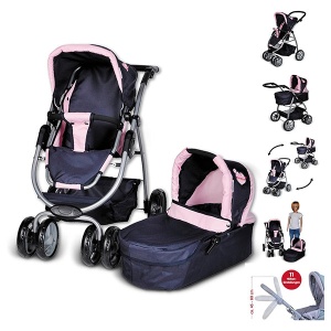Kolica za lutke Coco My little princess Knorrtoys 907944 - Img 1