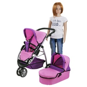 Kolica za lutku Cico Pink Knorr Toys 90446 - Img 3