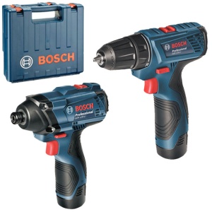 Kombinovani set bušilica+odvrtač GDR 120-LI + GSR 120-LI Bosch 06019F0002