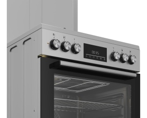 Kombinovani šporet FBE 64320 SDN crno-sivi Beko - Img 3