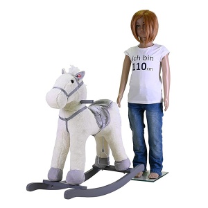 Konj za ljuljanje muzički Edda Knorrtoys 405044 - Img 4