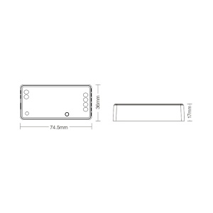 Kontroler za Led trake 2,4GHz RGB 12A MiBoxer FUT037S - Img 2