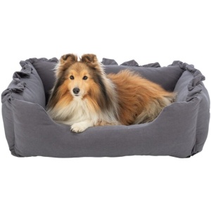 Krevet amelie kockasti80x60cm tamno sivi