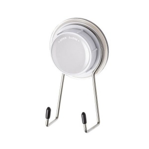 Kukica za peškir dupla Vakuum PVC bela Ridder 12002301