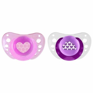 Laža Physio Air Silikonska Roze 6-16 meseci 2 kom Chicco A035262