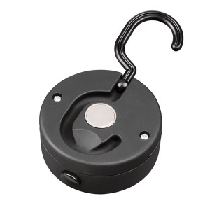 Led radna okrugla lampa crna sa kukom za kačenje Hama 107269 - Img 2