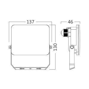 Led reflektor CCT 20W Braytron BT60-52080 - Img 4