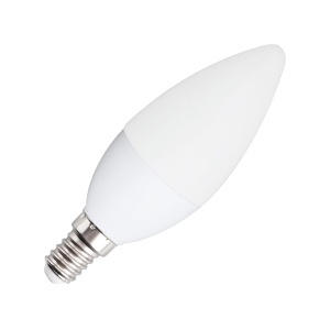 LED sijalica sveća hladno bela 6W Prosto LS-C37-CW-E14/5