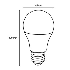 LED sijalica toplo bela 13W Osram 4052899971097 - Img 2