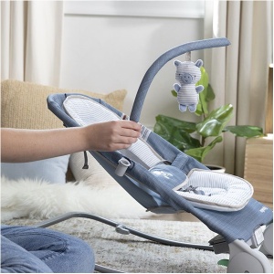 Ležaljka za bebe Happy Belly Chambray Ingenuity SKU16854 - Img 3