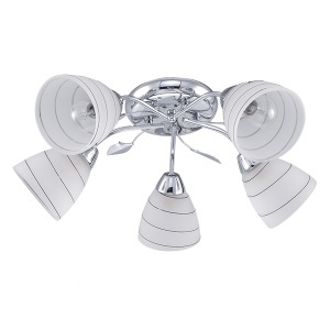 Luster Calla 5xE14 D500XH200MM hrom Elmark 955CALLA5