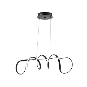 Luster Led Dina 40W 4000K Elmark 955DIANA4040BL