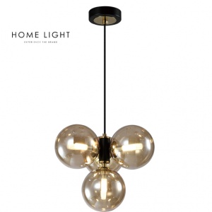 Luster Talia 11 4*G9 crna/bakar 200546