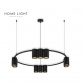 Luster Talia 91 10*GU10 crna 202360 - Img 3