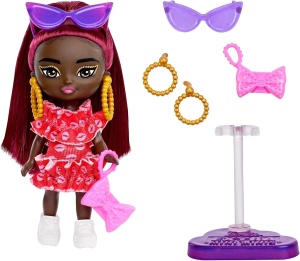 Lutka 8,5cm Barbie Extra Mini Minis 116133 - Img 3