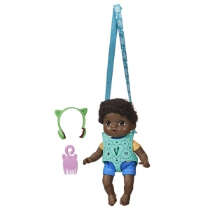 Lutka Baby Alive Teo sa nosiljkom za šetnju Hasbro 649792 - Img 2