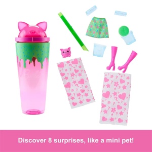 Lutka JCN88 Pop Reveal Voćni Šejk Barbie 58351 - Img 3