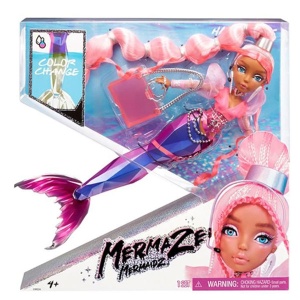 Lutka zimska sirena Harmonique sa perajem koje menja boju Mermaze 580805