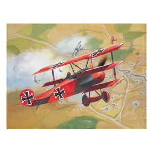 Maketa letelice Fokker Dr. 1 Triplane REVELL RV04116/025