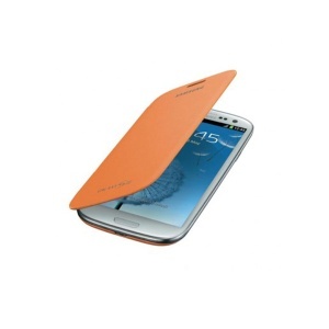 Maska sa preklopom SAMSUNG S3 mini, narandžasta EFC-1M7-FOEG