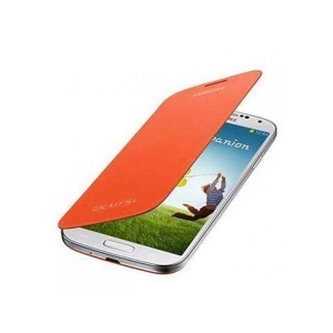 Maska sa preklopom SAMSUNG S4 , narandzasta EF-FI950-BOE