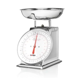 Mehanička kuhinjska vaga sa posudom 10kg inox Haeger HEKS-10S.014A