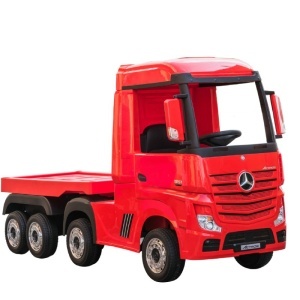 Mercedes ACTROS Crveni sa prikolicom 4X4 Premium Oprema - Img 4