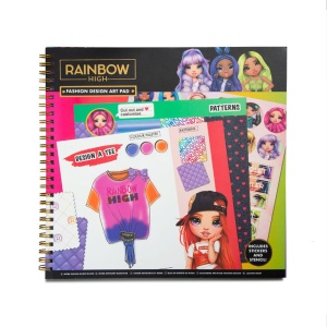 Modna knjiga sa stikerima Rainbow High 1038772