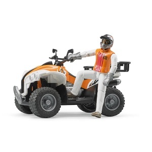 Motor quad sa vozačem Bruder 630003 - Img 2