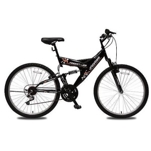 MTB bicikl Urbanbike 26 inča crno-narandžasti Freestyler 1126754 - Img 1