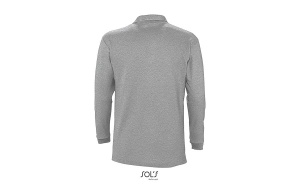 Muška polo majica sa dugim rukavima grey melange Winter Ii 3xl 311.353.74.3XL - Img 5