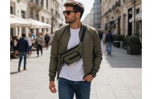 Muška torba oko struka Dorking khaki Pepe Jeans 74.657.42-5 - Img 8