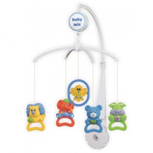 Muzička vrteška sa zvečkama BABY MIX 6460014