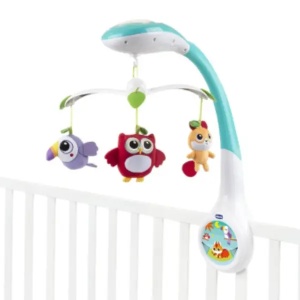 Muzička vrteška za bebe sa porjektorom Čarobna šuma Chicco A074981 - Img 2