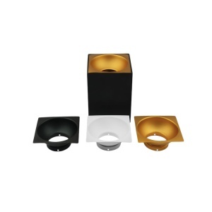 Nadgradna Spot Svetiljka Crna Hdl-3161 Aura VAR KVADRAT CRNA HDL-3161