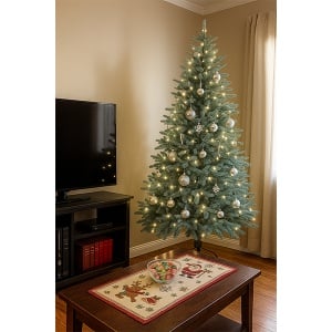 Novogodišnja jelka Aurora Exclusive 3D 220cm 23449 - Img 2
