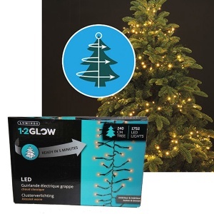 Novogodišnja rasveta Led decor lampica za jelku visine 240m Topla bela 49594200