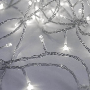 Novogodišnja rasveta LED svetleći niz Crystaline toplo bela KAT 101 - Img 2