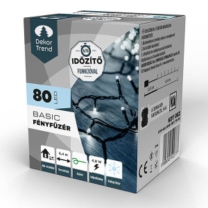 Novogodišnja rasveta svetleći niz Basic 80 LED KDT 082