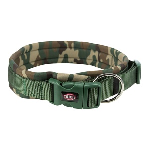 Ogrlica premium S M 35 42 cm/15mm kamuflažna