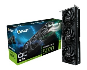 Palit GeForce RTX 5070 Infinity 3 OC 12GB GDDR7 grafička karta
