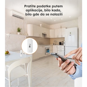 Pametni termometar i higrometar Wi-fi WFS-TH01 - Img 2