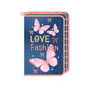 Pernica Prazna 1 Zip Octopus P1Ze2611 Love Fashion 21,5x14,5x4cm