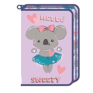 Pernica Puna 1 Zip Octopus P1Zp2606F Hello Sweety 13x19x3cm plava