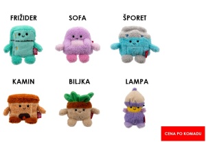 Plišana igračka BumBumz Ukućani 11cm
